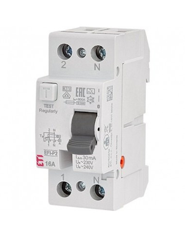 Wyłącznik różnicowoprądowy 2P 32A...