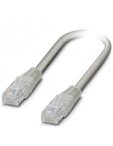 Kabel krosowy patchcord UTP kat.5 1m...