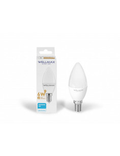 Żarówka LED 6W E14 Świeczka...