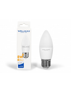 Żarówka LED 8W E27 Świeczka...