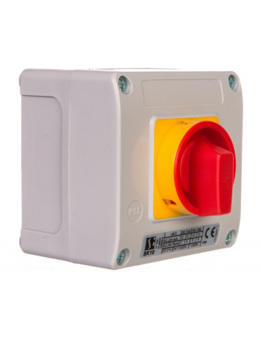 Łącznik krzywkowy 0-1 7P 10A w...