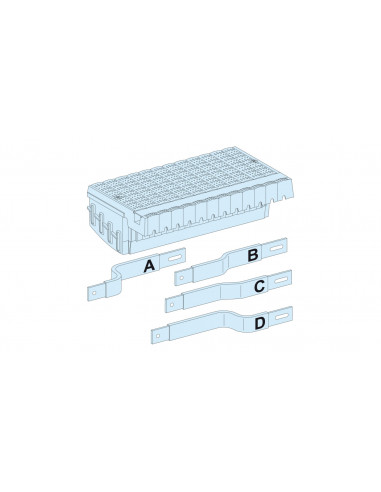 PrismaSet Łącznik szyn 250x450x130mm...