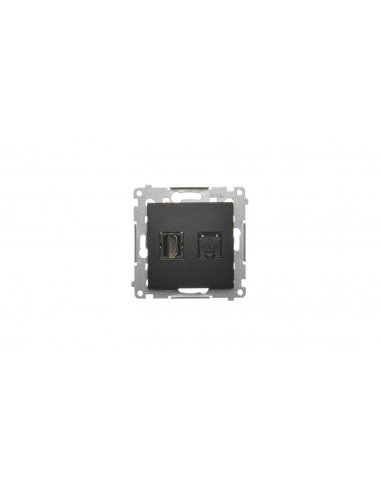 Simon 54 Gniazdo HDMI + RJ45 kat.6....