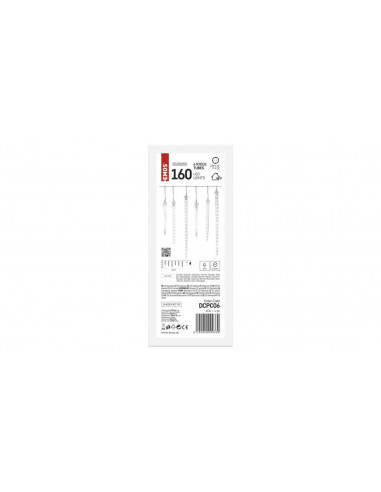 Dekoracje - 160 LED 6x sopel 25 do 40...