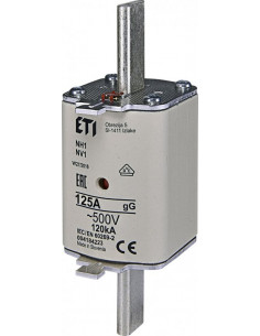 Wkładka bezpiecznikowa NH1...