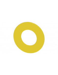 Etykieta podkładkowa żółta...