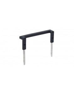 Złącze 2-polowe czarne...