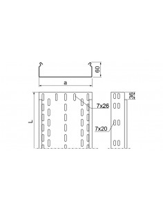 Korytko KCL/KCOL300H60/3E... 2