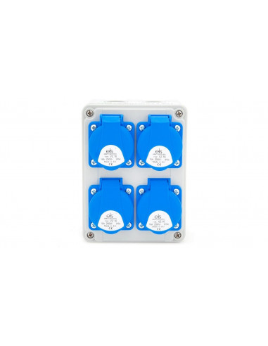 Rozdzielnica budowlana 4*GS 230V,...