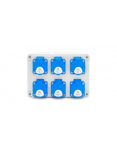 Rozdzielnica budowlana 6*GS...