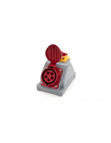 Gniazdo siłowe stałe kombi 32A/5P +...
