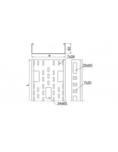 Korytko kablowe KAJ100H60/3... 2