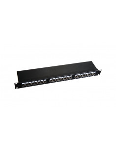 Patch panel 1U/19 cali STP...