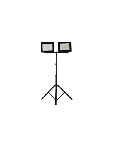 Projektor LED na statywie 2x100W...