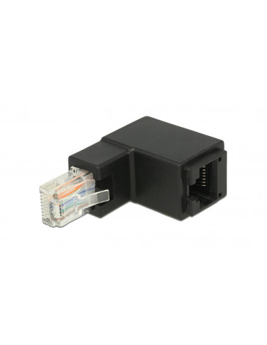 ADAPTER RJ45(M)-RJ45(F) KĄTOWY KAT.6...