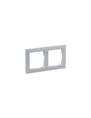 SUNO Ramka dwukrotna aluminium 721512