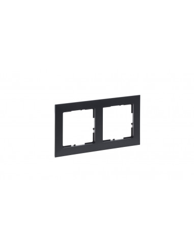 SUNO Ramka dwukrotna ciemnoszara 721552