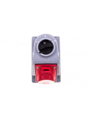 Gniazdo stałe z wyłącznikiem L-0-P...