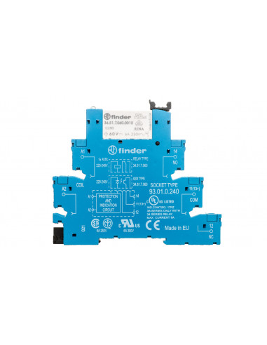 Przekaźnikowy moduł sprzęgający 1P 6A...