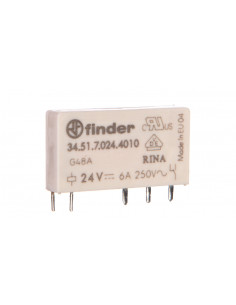 Przekaźnik 1P 6A 24V DC...