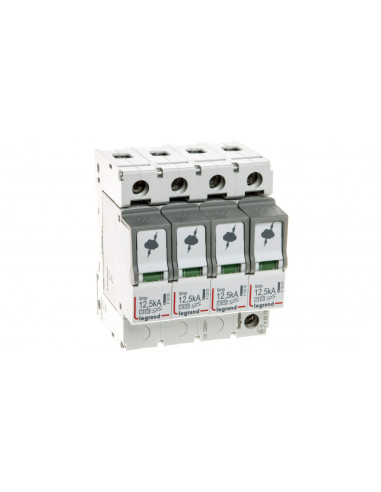 Ogranicznik przepięć B+C Typ 1+2 4P...