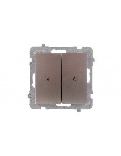 AS Łącznik żaluzjowy satyna...