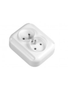 TURKUS Gniazdo podwójne z/u...