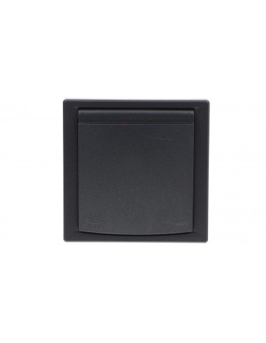 Gniazdo 2P+PE IP44 z ramką (1-krotne)...