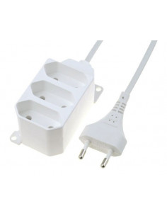 Przedłużacz 3-gniazda b/u...