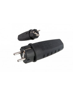 Wtyczka gumowa z/u 16A 250V...