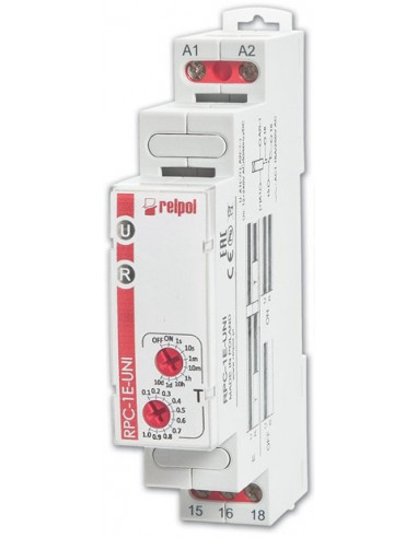 Przekaźnik czasowy 1P 1sek-10dni...