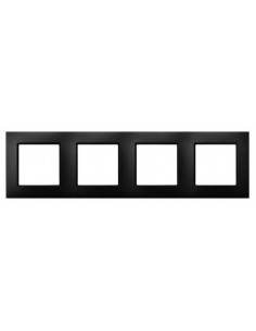 ARIA Ramka poczwórna czarny...