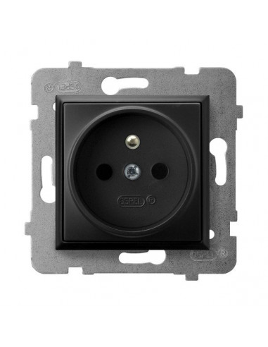 ARIA Gniazdo pojedyncze z/u czarny...