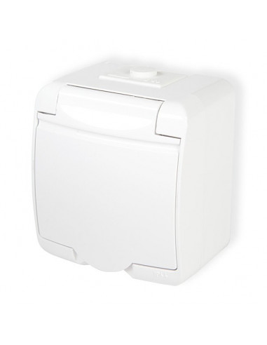 JUNIOR Gniazdo pojedyncze z/u (klapka...