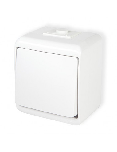 JUNIOR Łącznik jednobiegunowy biały...