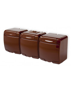 JUNIOR Gniazdo potrójne z/u...