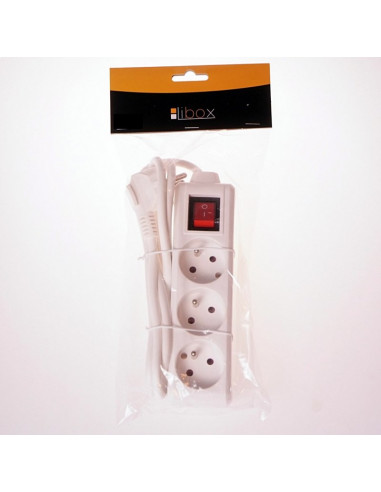 Przedłużacz sieciowy 3 gniazda 5m z...