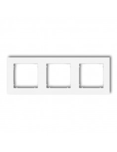 MINI Ramka potrójna biała MR-3