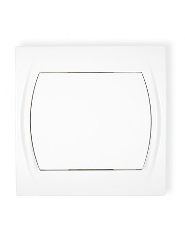 LOGO Łącznik jednobiegunowy biały LWP-1