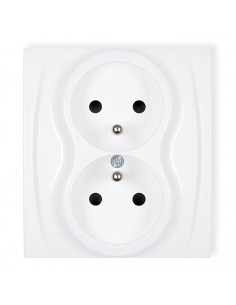 LOGO Gniazdo podwójne z/u...