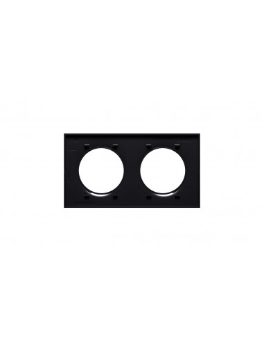 Odace styl Ramka podwójna antracyt...