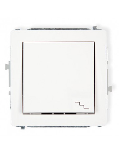 DECO Łącznik schodowy biały DWP-3