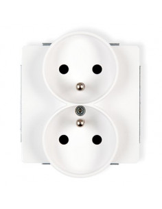 DECO Gniazdo podwójne z/u...