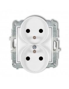 MINI Gniazdo podwójne z/u z...