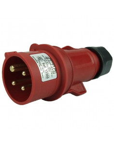 Wtyczka przenośna 16A 4P...