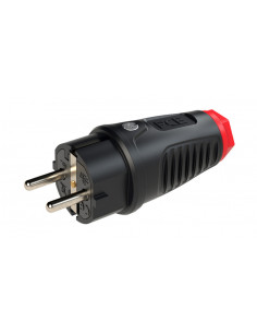 Wtyczka gumowa 16A 2P+Z...