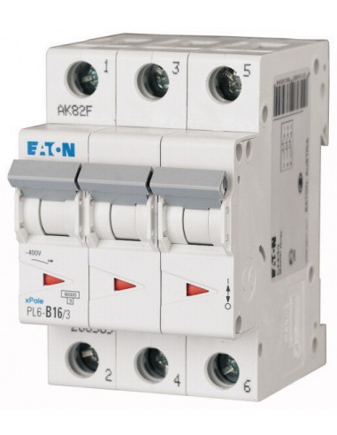 Wyłącznik nadprądowy 3P B 16A 6kA AC...