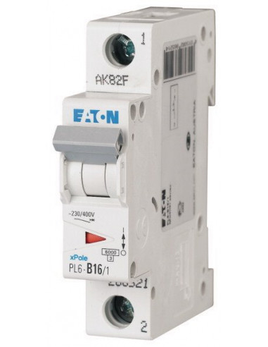 Wyłącznik nadprądowy 1P B 16A 6kA AC...