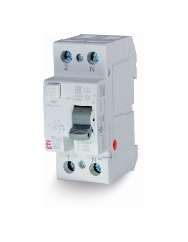 Wyłącznik różnicowoprądowy 2P 25A...