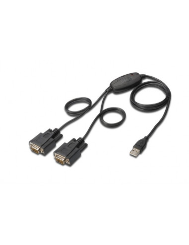 Konwerter/Adapter USB 2.0 do 2x RS232...